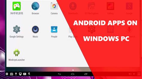 How to install and run Android apps on Windows PC using .